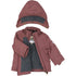 Mikk-Line Baby Winter Jacket Nylon Jacket Rose Brown